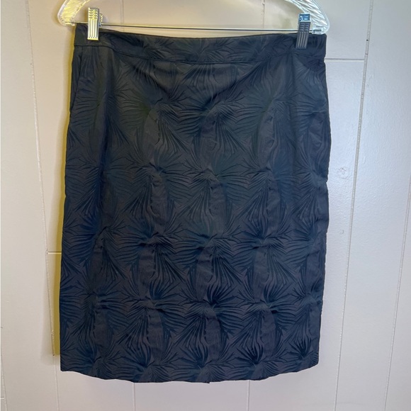 MaxMara Palm Leaf Jacquard Weave Print Structured Skirt Suit Set - Picture 12 of 15